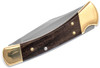 Buck 110 AUTO Folding Hunter Ebony Wood