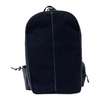 Animated image (GIF) displaying the full 360-degree rotation of the backpack in black, highlighting all sides and features in motion.