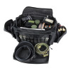 Open view fully loaded with gear showing magazine loops, inner carry bag, and brass bag