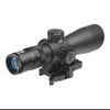 Close-up of scope with focus on turrets and BDC range dial