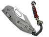 Reverse closed view of Stitch RAM-LOK with lanyard, showcasing Microtech clip.