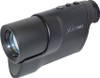 Night Owl Optics XGENPRO 3-6x37mm digital night vision monocular angled front view showing lens housing and control buttons.