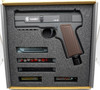 Complete Kit view showing Pistol, extra clip, pepper and rubber rounds, and CO2