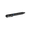 Olight O’Pen Mini 2 black aluminum bolt-action pen isolated on white background