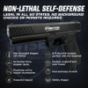 Streetwise 31031 promotional image highlighting non-lethal self-defense features and 5% PAVA pepper strength.