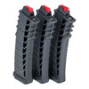 CMMG 22LR magazines angled showing side cutouts