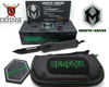 Full presentation with Hydra V4, zipper case, patch, box, and Certificate of Badassery