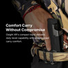 Osight XR concealed carry pistol setup showing compact size