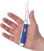 Case Trapper knife held in hand demonstrating size and grip