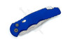 Pro-Tech TR-5 automatic knife partially open showing blade deployment and handle ergonomics