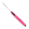 CobraTec CTK-1 dual action OTF knife side profile showing deployment switch
