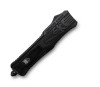 CobraTec large CTK-1 black Cerakote handle reverse side with pocket clip