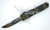 Microtech Ultratech Gen IV Wookiee knife open full profile on white background