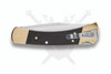 Buck 110 Slim Heritage Elite rear view showing pocket clip and handle construction