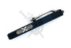 Side profile of the Microtech UTX-85 Gen IV Jedi Master highlighting updated thumb slide texture and handle milling details