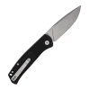 CobraTec Recon automatic folder open reverse side showing deep carry pocket clip