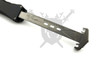 Microtech Halo IV charging tool installed for manual blade retraction
