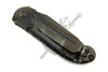Closed Microtech Marfione Select LUDT Gen III highlighting the carbon fiber inlay, DLC titanium handle, and premium pocket clip.