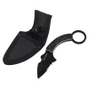 Tac-Force TF-FIX111BT fixed blade karambit displayed beside its reinforced nylon belt sheath.