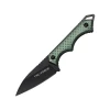 Reverse side of the Tac-Force TF-FIX112GN showing the full tang construction and textured green aluminum handle.