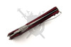 Microtech Amphibian Mini RAM-LOK 137MRL-10FRMR spine view showing handle construction