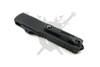 Microtech UTX-70 Gen IV 11484-1T closed reverse view with deep carry pocket clip