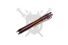 Merc with a Mechanism Deadpool inspired assisted opening knife spine view showing spring-assisted construction
