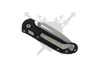 Closed Microtech LUDT RAM-LOK manual folding knife with black Frag aluminum handle
