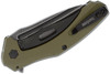 Kershaw 7007OLBW Natrix Assisted Flipper Knife Olive G-10