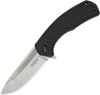 Kershaw 8600 Portal Assisted Flipper Stonewashed Blade, Zytel Handles