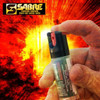 Sabre Compact 3-IN-1 Defense Pepper Spray with Key Ring