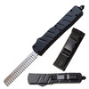 Automatic Beard Comb Out the Front Black Tactical Handle
