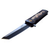 Spring Assisted Folding Pocket Knife Tanto Samurai Dragon Japanese