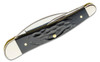 Case Rough Jig Black Synthetic Seahorse Whittler 4" Closed