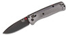 Benchmade 535BK-4 Bugout AXIS Folding Knife M390 Black Cerakote Plain Blade Machined Aluminum Handles