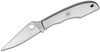 Spyderco GrassHopper Miniature Folding Knife Stainless Steel Handle