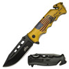 Master USA "Don't Tread On Me" Assisted Folder Pocket Knife