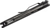Spyderco Lightweight Tenacious Folding Knife Black Oxide Combo Blade, Black Handles