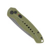 CobraTec OD Green Handle Diablo Side Opener Automatic Black Stonewash