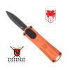 CobraTec OTF Automatic 952 Double Edge Orange Knife