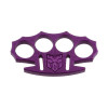 Cobratec Purple Knurled CNC T6 Aluminum Lightweight Knuckles