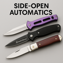 Side-Open Automatic Knives Side-Open Automatic Knives