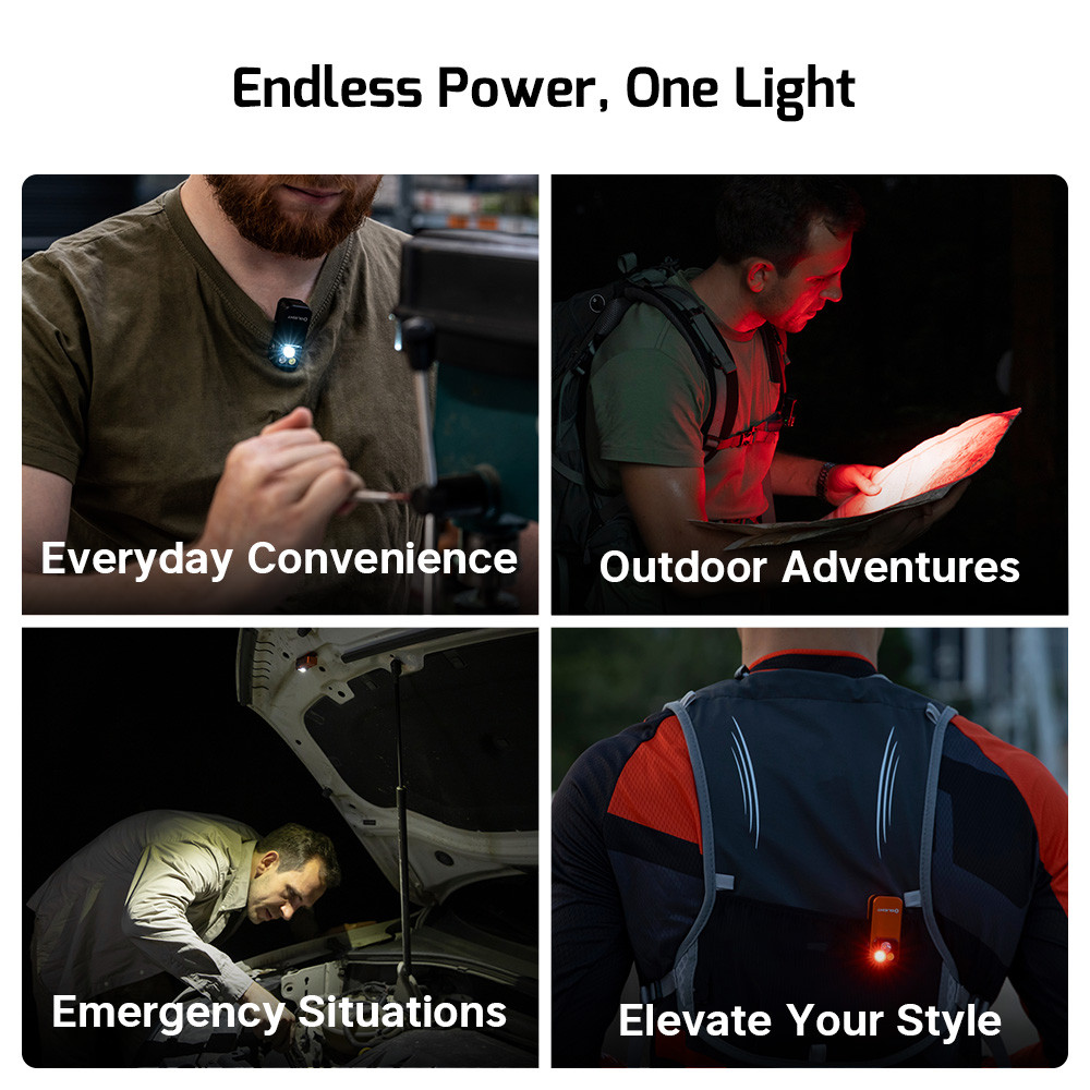 Olight Oclip Pro Zombie Green Limited Edition Clip-On Flashlight