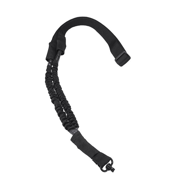 Vism Single Point Bungee Sling with QD Swivel - Black
