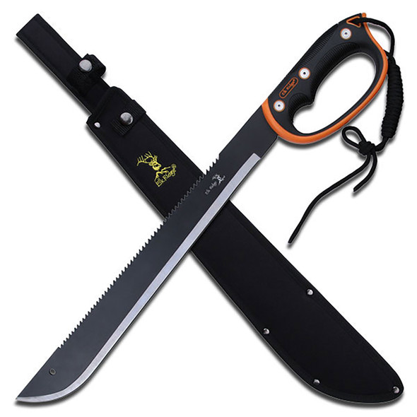 Elk Ridge Reverse Blade Serrated Full Tang Machete