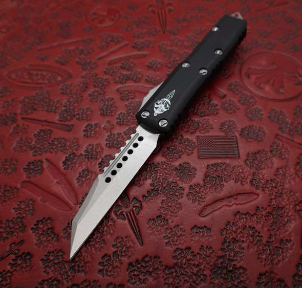 Microtech Signature Series UTX-85 Warhound Stonewash Standard OTF Knife