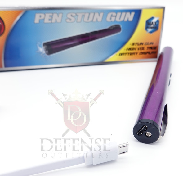 Max Power Pen Stun Gun Purple