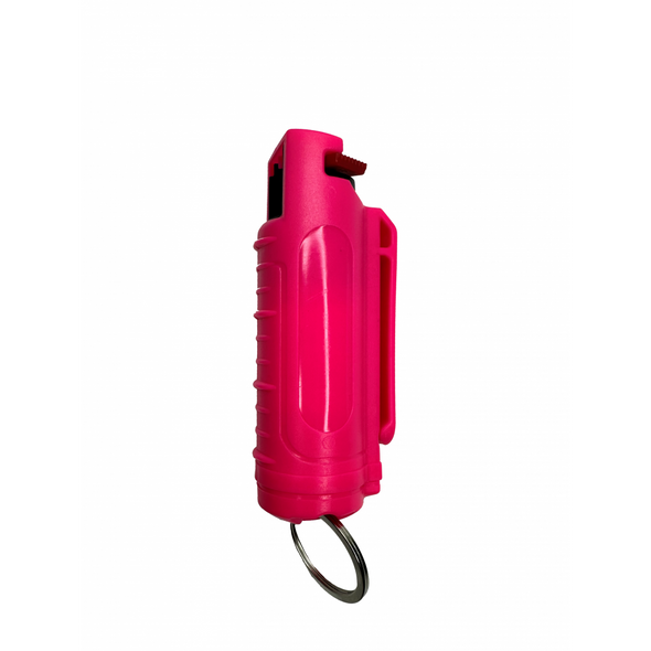 Cheetah 1/2 Ounce Pink Hard Shell Pivot Lock Classic Press and Fire Tab