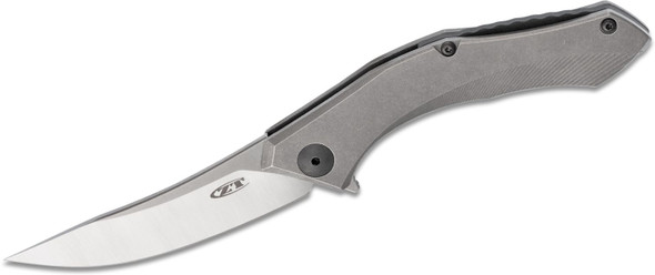 Zero Tolerance 0460TI Dmitry Sinkevich Folder wo-Tone Blade, Stonewashed Titanium Handles, Frame Lock