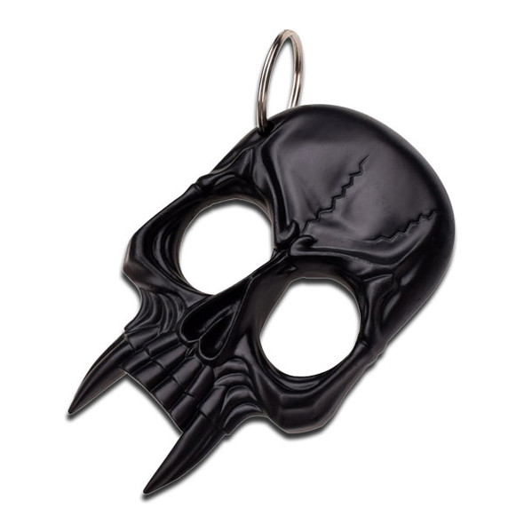 Single Finger Urban Skull Sentinel EDC Self Defense Keychain